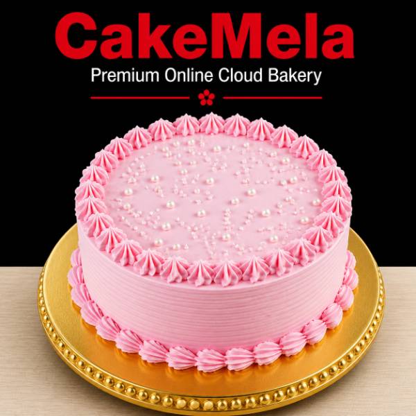 2 Pound Premium Strawberry Cream Cake