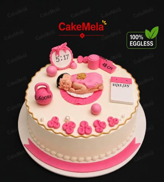 Baby Welcome Theme Cake 2 Poond