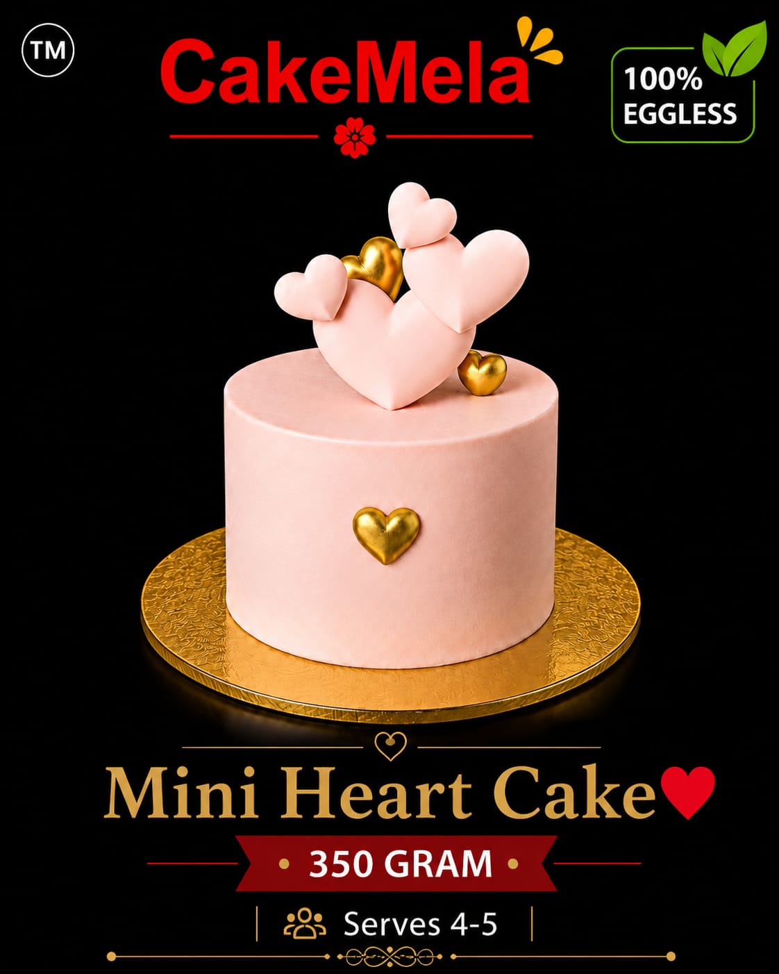 Mini Heart Cake